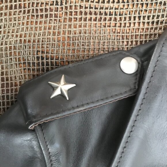 Schott 613 / 7007 One Star Cowhide Double Riders Jacket - Picture 7 of 14